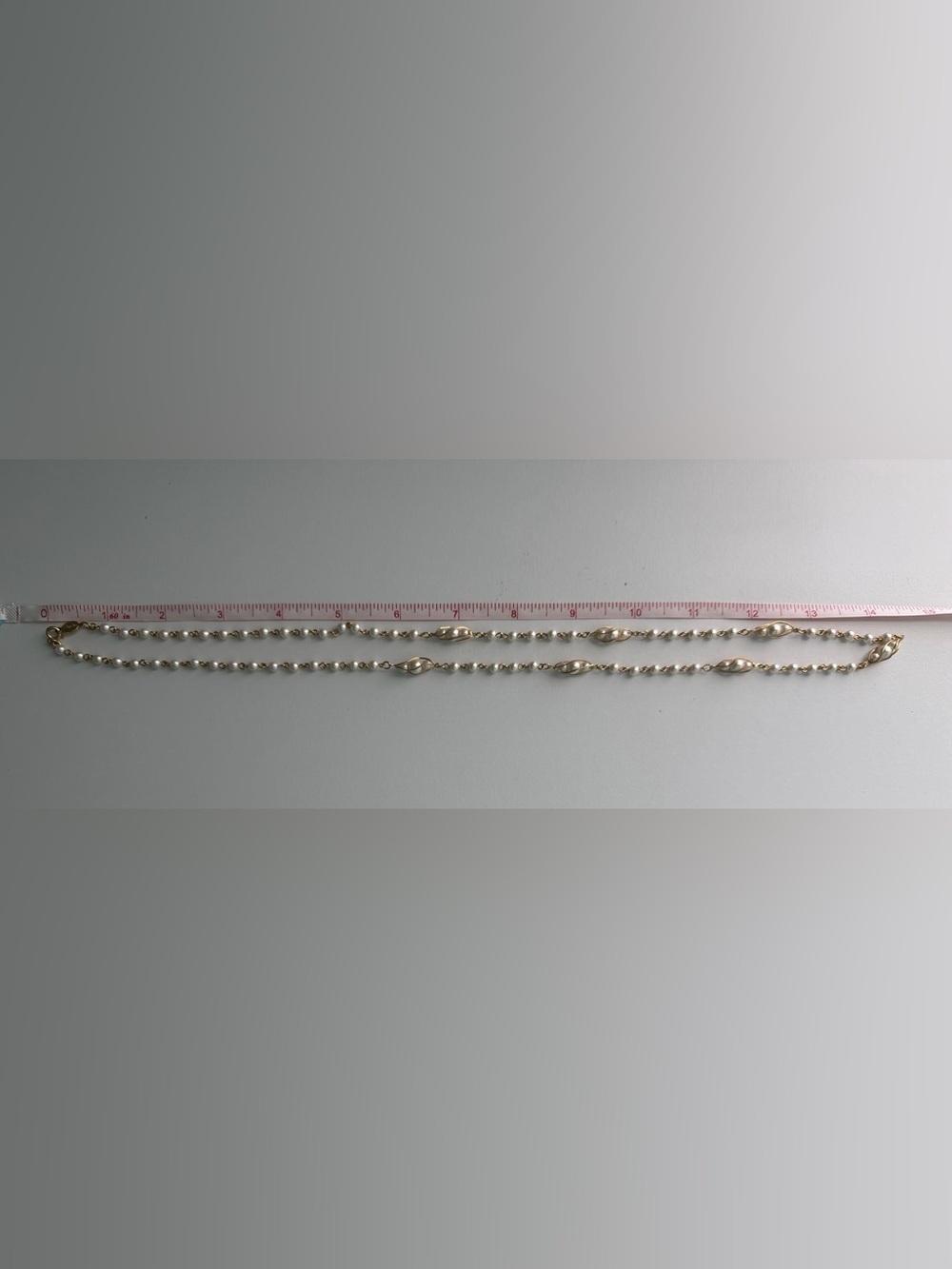 Vintage Napier GoldTone and Pearl Necklace - Picture 4 of 4